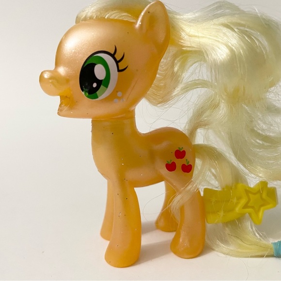 My Little Pony MlP Apple Jack Pearlized Figure - Picture 2 of 13